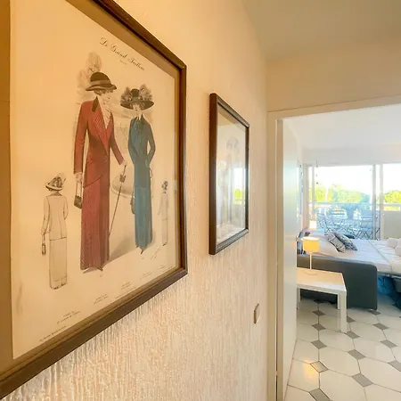 아파트 Port Vauban Sea Front 3 Pers Ac Wifi *